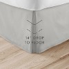 Premium Pleated Dust Ruffle Bed Skirt - Easy Fit - Becky Cameron - 3 of 4