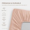 Muslin Fitted Bassinet Crib Sheet, Extra Soft 100% Muslin Cotton Bassinet Sheets by Comfy Cubs - 4 of 4