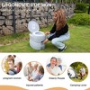 Sandinrayli Portable Camping Toilet, 5.3 Gallon Cassette Toilet w/Detachable Holding Tank,Sealing Slide Valve for RV,Camp,Boat,Truck,Hospital - 2 of 4