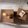 Sapphtopaz 2PCS Nesting Coffee Table with Wood Grain Sticker Cube Side Table Versatile Coffee Bar Unique End Table for Living Room, Bedroom - 3 of 4