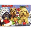 TDC Games World's Smallest Jigsaw Puzzle - Yule Pups - Measures 4 x 6 inches when assembled - Includes Tweezers - image 2 of 3