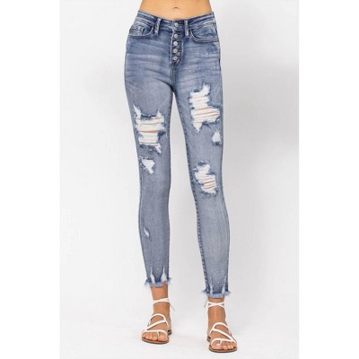 Women's For The Win Skinny Jean - Judy Blue