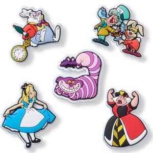 Crocs Jibbitz Alice in Wonderland Disney Shoe Charms 5 Pack - 1 of 4