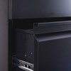 24.41"3 Drawer File Cabinet with Lock, Steel Mobile Filing Cabinet on Anti-tilt Wheels, Rolling Locking Office Cabinets,White - 4 of 4