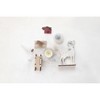 Storied Home Candle Garden Kit with Bottle Brush Trees, Tealight, Pinecones and Wood Figures, Boxed Set of 13 - 4 of 4