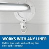 LunaLulinlk Nolan Easy Hang Fabric Shower Curtain with View - 2 of 4