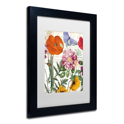 Trademark Fine Art -Color Bakery 'Printemps' Matted Framed Art