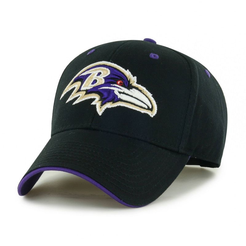 NFL Baltimore Ravens Boys&#39; Moneymaker Snap Hat, 1 of 3