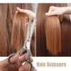 Unique Bargains Hair Scissors, Hair Cutting Scissors, Professional Barber Scissors, Stainless Steel Razor, 6.54" Long - 2 of 4