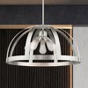 Livex Lighting Stoneridge 5 - Light Pendant in  Brushed Nickel - 3 of 4