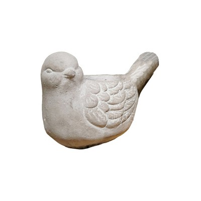 Slickblue Rustic Cement Bird Candle Holder - Available in Small & Large Size