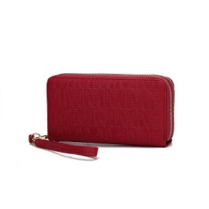 MKF Collection Lisbette Embossed M Signature Wallet Bag by Mia K - 1 of 4