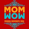 Men's Design By Humans Happy Mother's Day Mom Wow By tmsarts Tank Top - 2 of 2