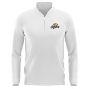 Campus Lab Webster University Adult Men's Active Sport 1/4 Zip Pullover Left Chest Logo - 1 of 4