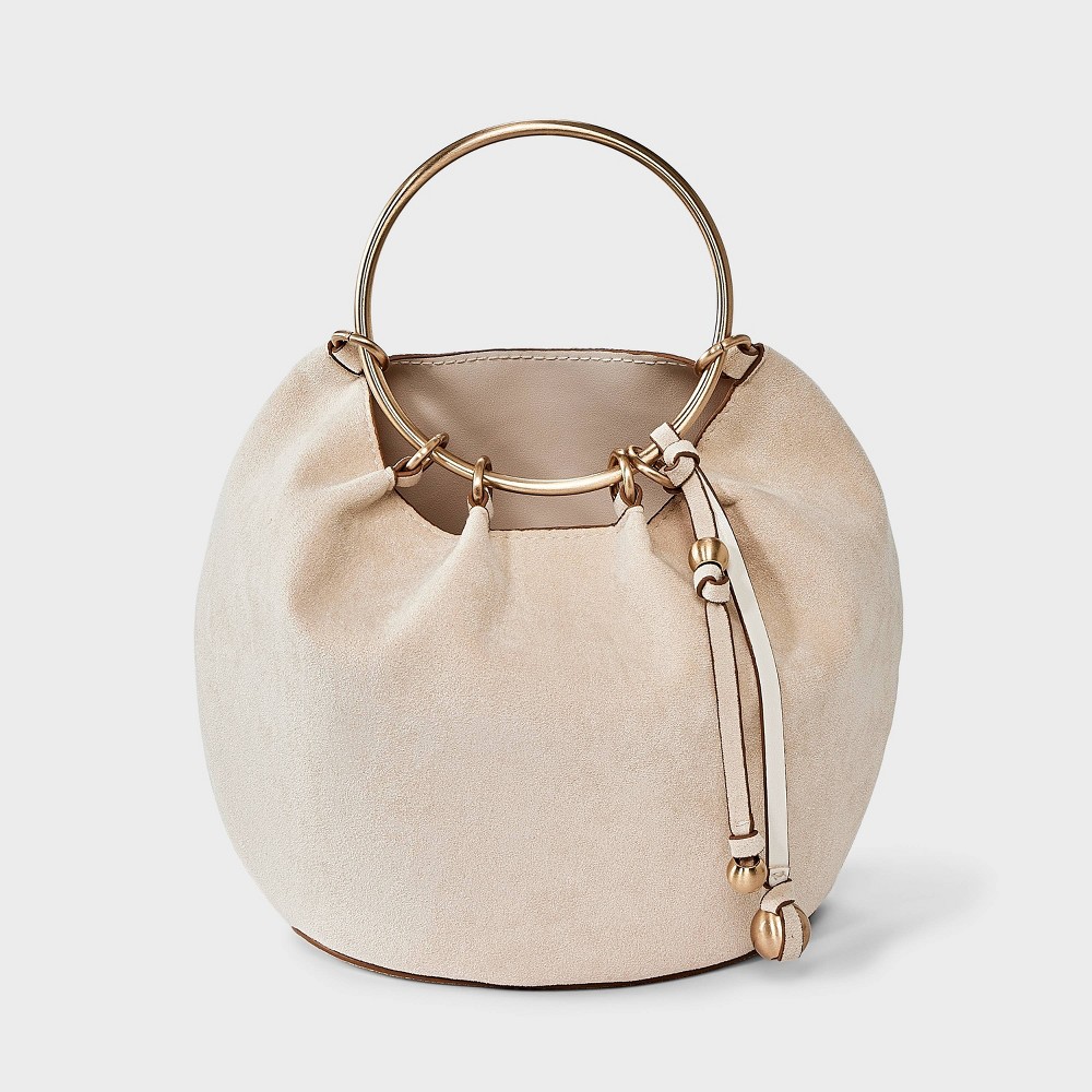 Gathered Bracelet Handbag - A New Day™ Cream
