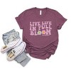 Simply Sage Market S.W.Smiley Live Life in Full Bloom Smiley Short Sleeve Tee - 2 of 4