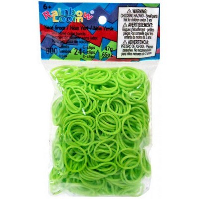 neon rubber bands