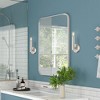 Livex Lighting Copenhagen 1 - Light Wall Light in  Brushed Nickel - 3 of 4