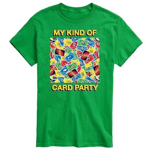 Men's - UNO - My Kind Of Card Party Short Sleeve Graphic T-Shirt - 1 of 4