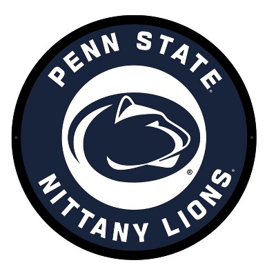 Evergreen Ultra-Thin Edgelight LED Wall Decor, Round, Pennsylvania State University- 23 x 23 Inches Made In USA