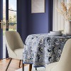 70"x70" Tablecloth Blue Floral - Threshold™ - 2 of 3