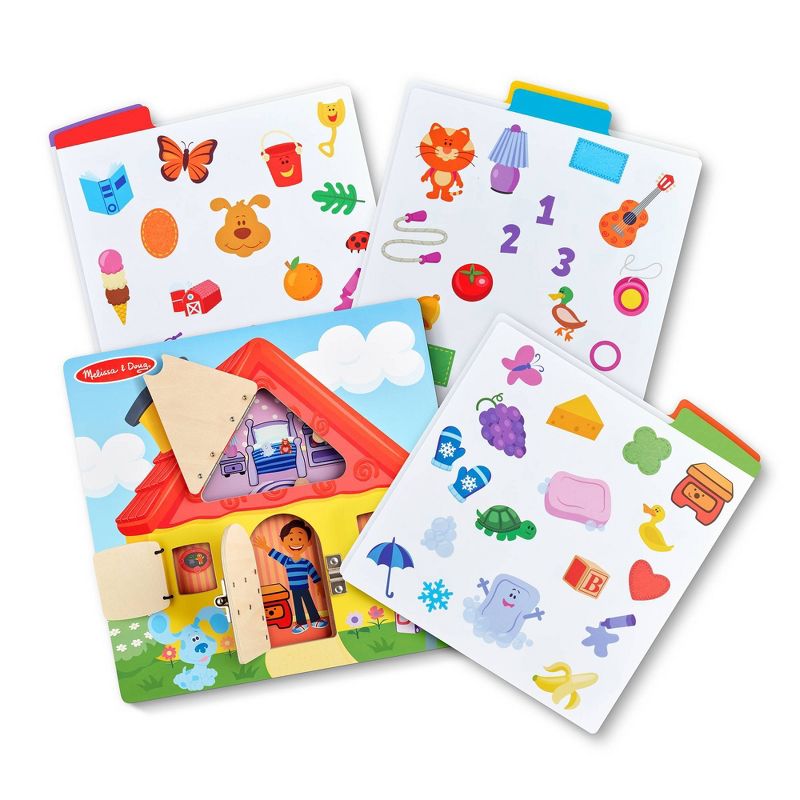 Melissa &#38; Doug Blues Clues &#38; You! Wooden Activity Board with Clue Cards, 5 of 11
