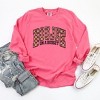 Simply Sage Market Women's Boujee On A Budget Checkered Long Sleeve Garment Dyed Tee - 3 of 4