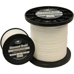 Diamond Fishing Products Diamond Braid Generation III Hollow Core 600 Yards Blue, 130# - 1 of 4