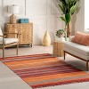 Nuloom Hand Loomed Stripes Tassel Ninonne Indoor Area Rug - 2 of 4