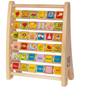 Hape: Alphabet Picture & Word Abacus - 1 of 4