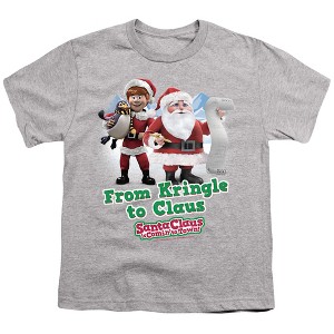 Boys' Santa Claus Is Comin To Town Kringle To Claus T-Shirt - 1 of 4