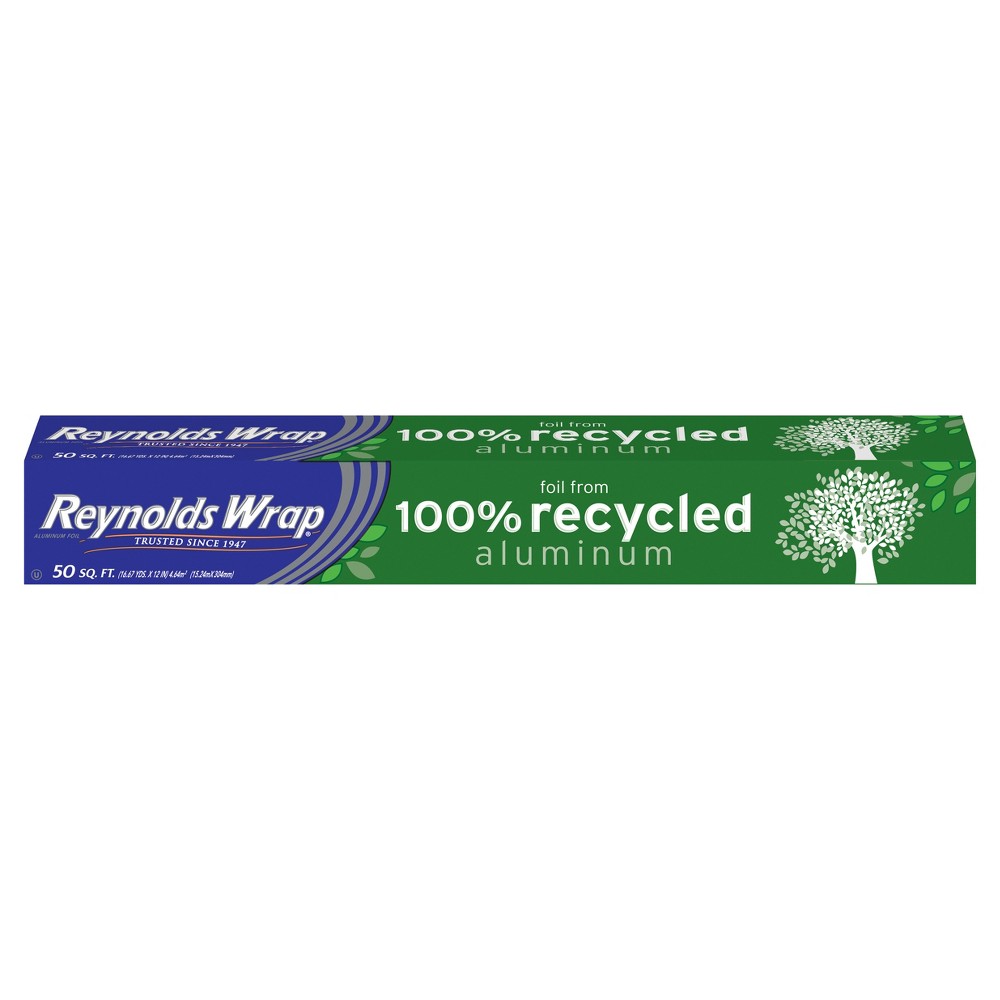 UPC 010900082013 product image for Reynolds Wrap Recycled Aluminum Foil - 50 sq ft | upcitemdb.com