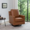 Swivel Glider Club Chair - WOVENBYRD - 2 of 4