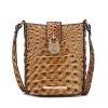 MKF Collection Avery Women’s Croc-Embossed Vegan Leather Crossbody Versatile Bag by Mia K - 2 of 4