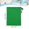 Unique Bargains Tear-Resistant Polyester Traveling Laundry Bag with Drawstring 2 Pcs - 2 of 4