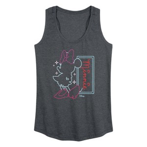 Women's - Disney - Minnie Mouse Graphic Racerback Tank - 1 of 4
