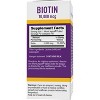 Superior Source Biotin 10,000 mcg MicroLingual Tablets, Quick Dissolve for Hair, Skin & Nails Support, 60 Count - 4 of 4