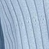 light blue  (eyelet knit)