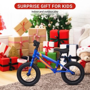 Toddler Balance Bike for 2-5 Years Old, Pedal-Free Lightweight Push Bicycle with Adjustable Handlebar & Seat, Kids' Birthday Gift Toy - 1 of 4