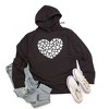 Simply Sage Market Women's Graphic Hoodie Shamrock Heart - 2 of 3