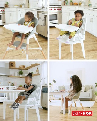 Skip Hop Eon 4-in-1 High Chair - Gray/white : Target