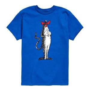 Boys' - Dr. Seuss - Cat in the Hat Costume Short Sleeve Graphic T-Shirt - 1 of 4