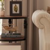 Jojoka Round Side Table, 3 Levels, Coffee Table, Sofa Table, Small, Made of Wood and Metal, Industrial Bedside Table for Living Room - 2 of 4