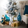Sullivans 48" Artificial Flocked Pine Tree In Bag, Green - 3 of 4