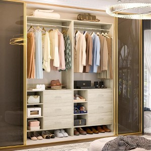 Besiost 30'' Closet Organizer with Wooden Drawers - 1 of 3