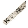 INSPIRE CHIC Women's Slim Thin Snakeskin Embossed Faux Leather Skinny Belts Waistband - 3 of 4