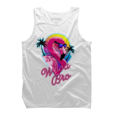 Men's Design By Humans Whoa Bro By tararisingnc Tank Top
