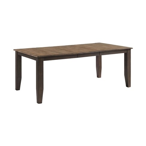 Beacon Self Storing Dining Table Black/Walnut - Intercon - image 1 of 2