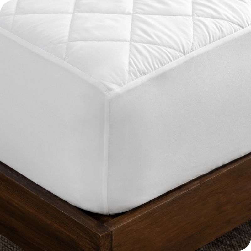 Waterproof Quilted Mattress Pad by Bare Home, 4 of 7