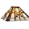 Chloe Lighting Farley Tiffany-Style Mission 1 Light Wall Sconce 12"Wide - 4 of 4